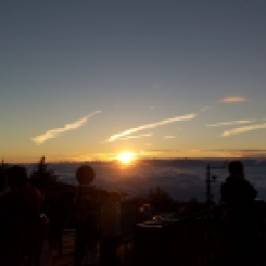 Sunset from the 5th station